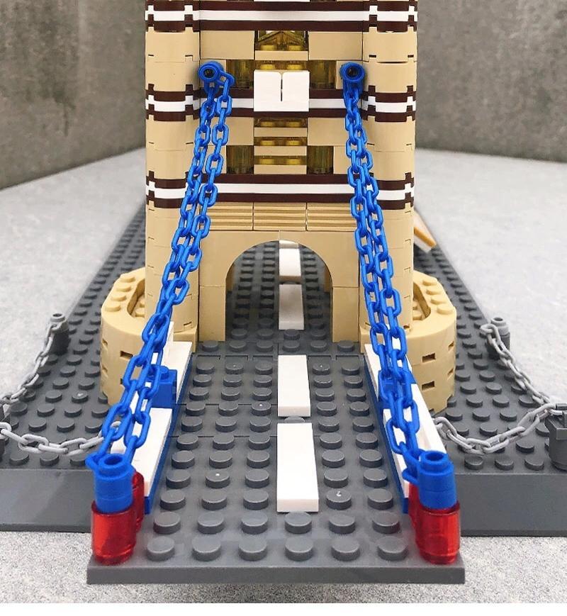 Non-Toxic World Famous Architecture The Tower Bridge Of London Building Blocks City Compatible Bricks Children Assemble 1052Pcs