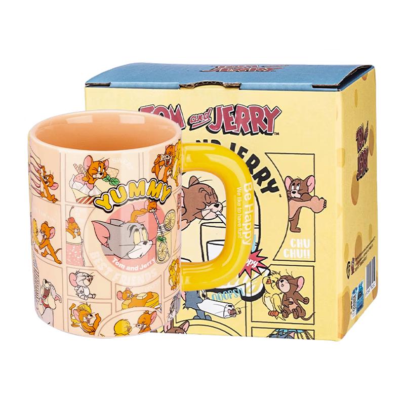 Tom and Jerry Ceramic Mug 500ml розовый