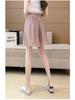 Women's Plus Size Summer Chiffon Culottes: Wide-Leg, Slimming, Anti-Exposure Shorts