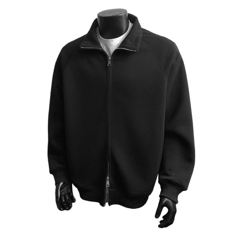 Spring Men's Youth Zipper Hoodie Jacket - American Style Cardigan