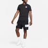 Jordan Dri-Fit Contrast Quick-Dry Knit Basketball Shorts Men Bottoms Black CZ4772-010