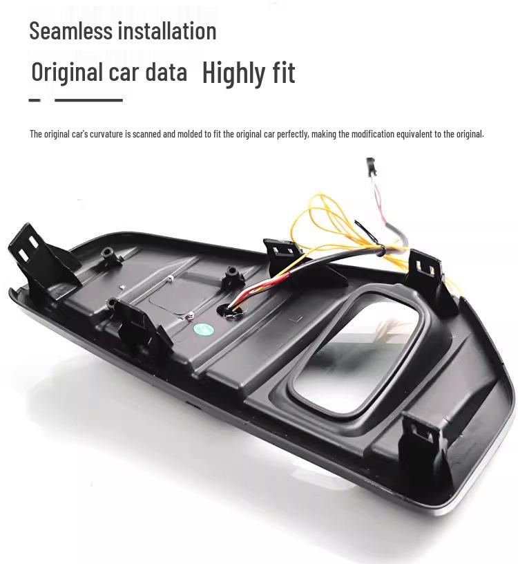 LED Flowing Daytime Running & Fog Light Frame for 2022-2024 Nissan Kicks