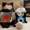 Vintage Music Vinyl Record Pillow Cover Design Cushion Cover Decor Holiday Decorati