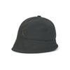 VARZAR VA Curved Studded Nylon Bonnet Hat Charcoal