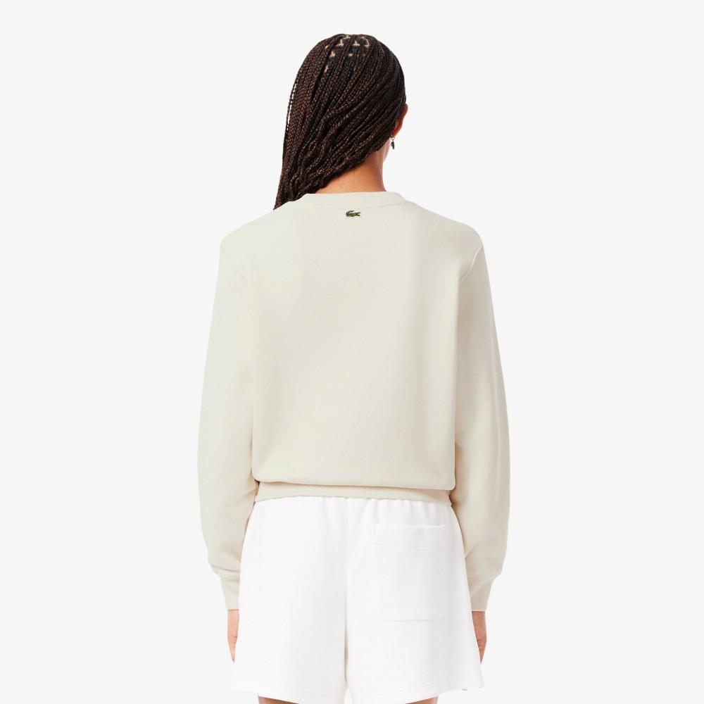 Lacoste Women's Signature Embossed Logo Sweatshirt SF0343-55NXFJ