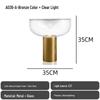 Nordic Modern Minimalist Glass Bedside Lamp for Designer Showrooms, Hotels & B&Bs