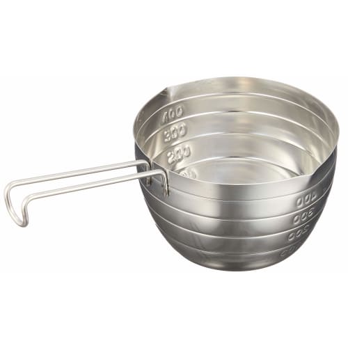 18-8 IKD Antibacterial Water Bath Measuring Cup, 500cc