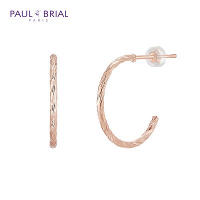 PAULBRIAL PYBE0179 (PG) Basic Cutting Earrings