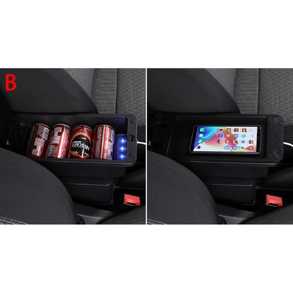 Armrest For Opel Corsa 2020-2025 For Corsa F Interior Center Console Storage Box Organizer 2021 2022 2023 2024 Car Accessories