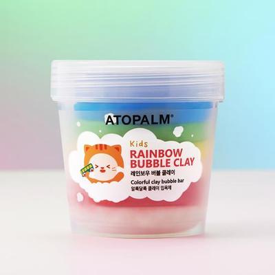Atopam Kids Rainbow Bubble Clay 210g