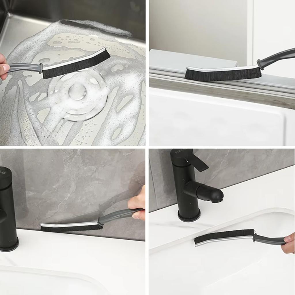 Hard-Bristled Crevice Cleaning Brush Grout Cleaner Scrub Brush Deep Tile Joints Crevice Gap Cleaning Brush Tools Accessories