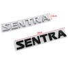 ABS Car Trunk Body Side Emblem Letter Rear Decal for  SENTRA Badge Auto Decoration Sticker Styling Exterior Accessories