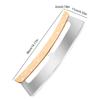 Stainless Steel Pizza Cutter - Easy To Clean Pizza Slicer Wheel with Wooden Handles Professional Pizza Knife Kitchen Tool