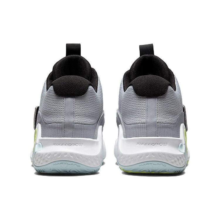 Nike KD Trey 5 X EP Grau Volt Karmesinrot Herren Sneaker Wolfsgrau Weiß Barely-Volt DJ7554-009