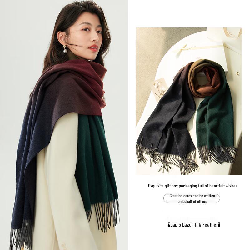 Siggi Gradient Cashmere Scarf for Women