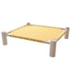 Portable Swing Bed Wooden Frame Cooling Bed Pet House Elevated Bed  Indoor Use