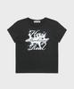 SAINTPAIN Sp Shocking Crop Short Sleeve Tee Black