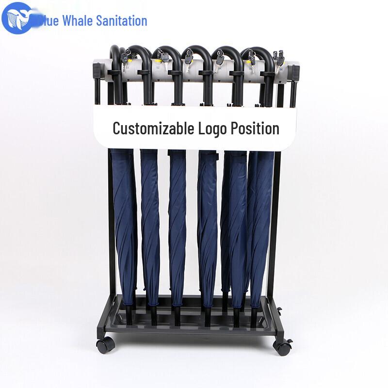 Commercial Locking Umbrella Stand