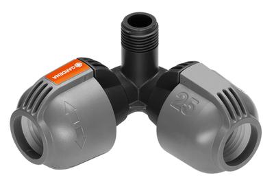 Gardena 2782-20 25mm X 1/2 Inch Corner Distributor Connector