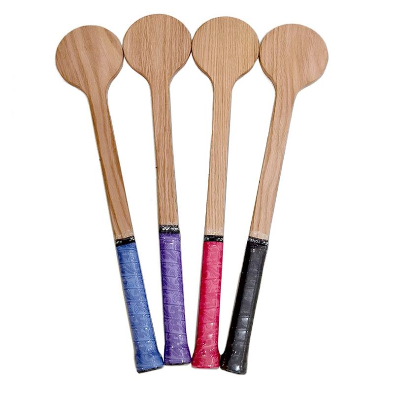 Tennis Sweet Spot Racket Wooden Tennis Spoon Swing Training Racket Accuracy