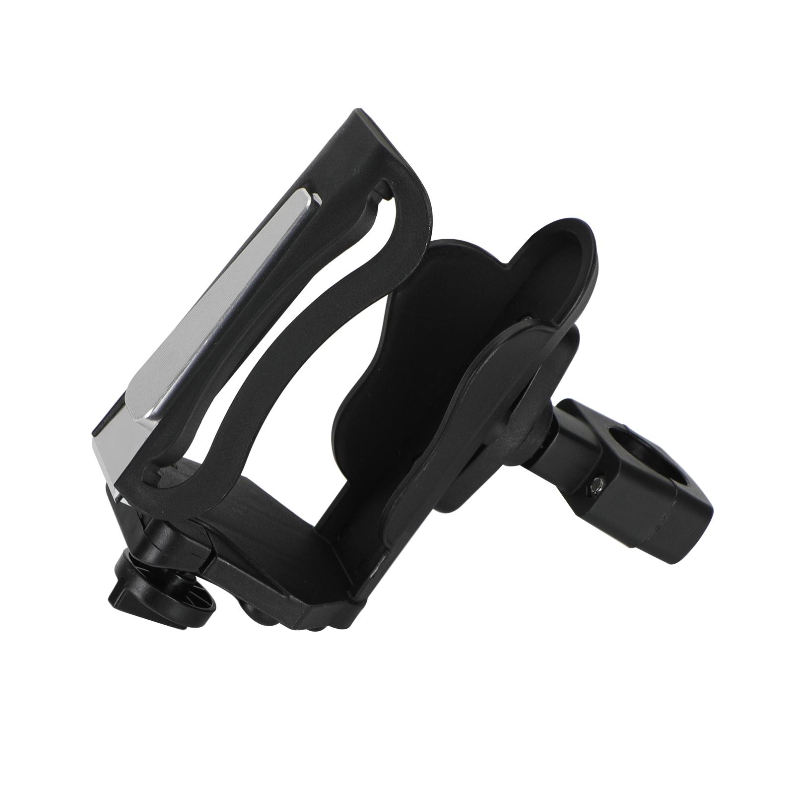 

Регулируемый держатель для стакана на руль, кронштейн для крепления бутылки, 25 мм, серебристый, для мотоцикла