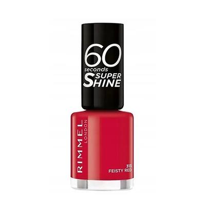 Nagellack rot schnelltrocknend 313 Feisty Red 60 Sekunden Rimmel