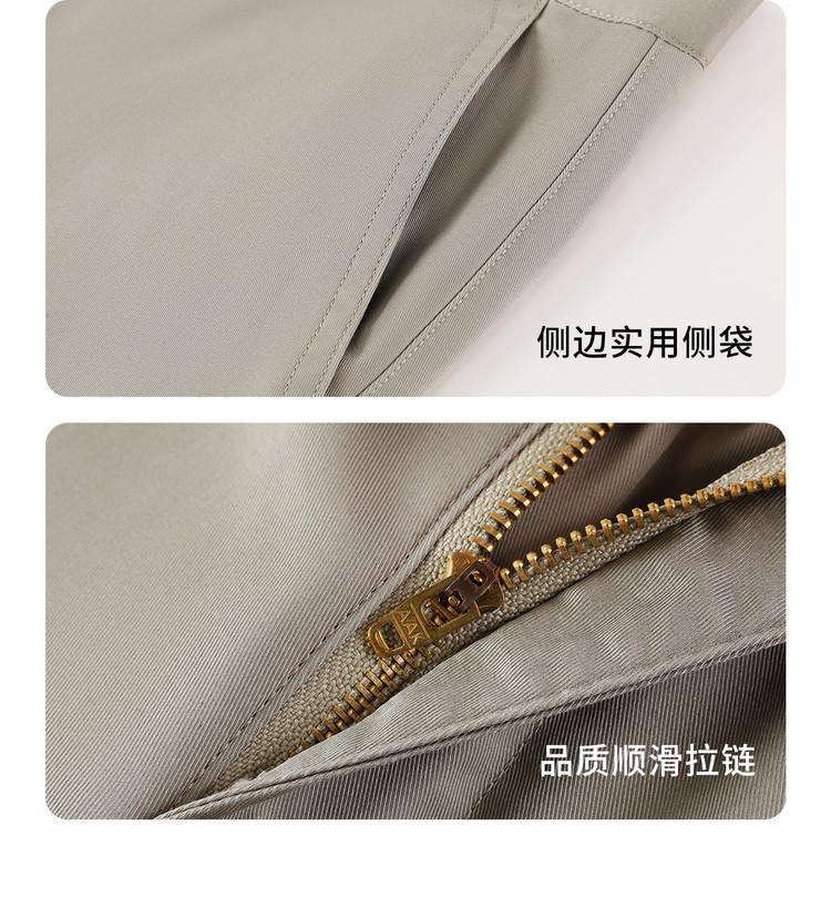 Lyocell Tencel Cotton Men's Thin Casual Pants