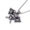 Necklace Retro Men's Ax Armor Viking Odin War  Pendant