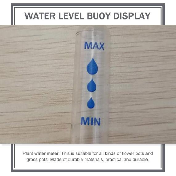 YARNOW 8 pcs Plant Meter Level Indicator Buoy Water Reminder Potted Indicators for Floating Gauges Display Ml Cm Hydrometer Gauge Gardening Reminders