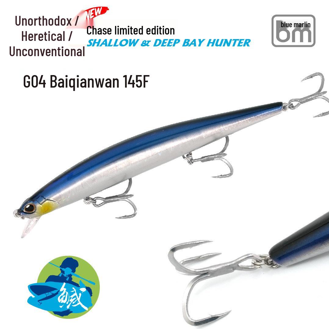 

Blue Marlin 2025 Evil Shallow 145F/Deep 150SF Floating Minnow Lure