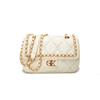 Borsa a catena di diamanti popolare oggi, borsa da donna di alta gamma, borsa a spalla singola obliqua alla moda e versatile