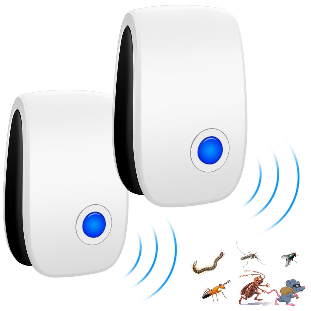 Wuguny Ultrasonic Rodent Quiet Operation Pest Control for 120 Sq M Quiet and Safe for Home or Office Use Effective Insect Repellent Instruction Manual