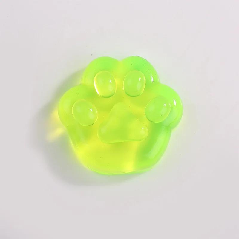 1 Stück Mini Niedliche Katzenpfote Quetschspielzeug TPR Kneif Dekompressionsspielzeug Langsames Zurückfedern Fidget Sensorikspielzeug für Kinder Erwachsene Geschenk