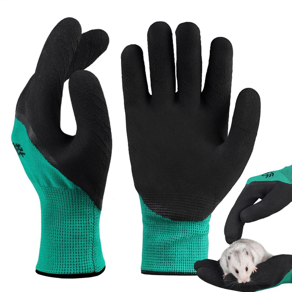 Chewing Protective Mittens 1 Pair Anti Cut Hand Protection Mittens Anti Cut and Scratch Pet Training Assistant for Squirrels