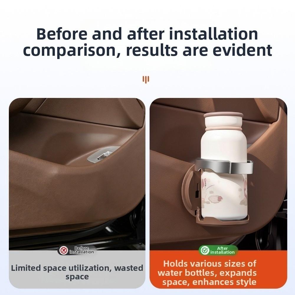 Foldable Car Beverage Holder Collapsible Drink Storage Rack Beverage Holder