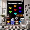 WandbehangUndertale Kunst Hängendes Tuch Dekorative Hintergrundabdeckung für die Raumdekoration