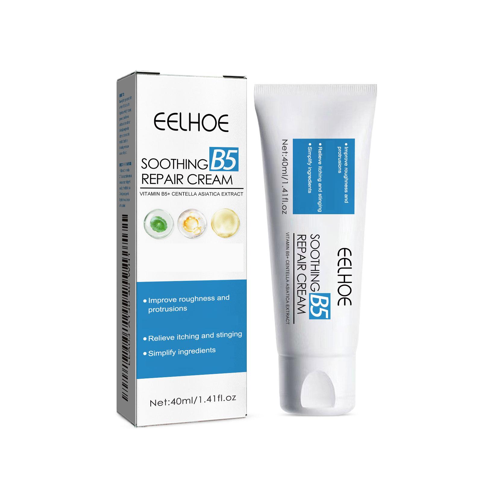 EELHOE Vitamin B5 softening Care Cream Refreshing and easy to absorb moisturizing cream gentle soothing dry skin daily skin care cream