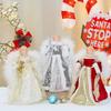 Plush Wings Christmas Tree Topper 2024 Angel Angel Tree Top Star Decorations  Yard Cafe Home