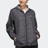 Adidas Neo Casual Sports Hooded Jacket Women Jacket Black EI4256