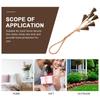 Witch Bell Hanging Ornament Decorative Metal Wind Bell Door Wall Hanging Home Decor Protection Wind Chime Festival Gift