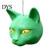 Squirrel Snack Holder Cat Head Feeder, Funny Animal Face, Outdoor Hanging Plastic Wildlife Feeder Garden Feeding Station for Backyard Patio Decor Face