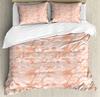 Camouflage Duvet Cover Set, Camouflage Concept Concealment Artifice Hide Force Uniform Pattern Fashion, 3 Piece Bedding Set