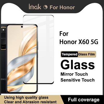 Pro Honor X60 5G Glass IMAK Full Coverage Tempered Glass Film Pro+ Series