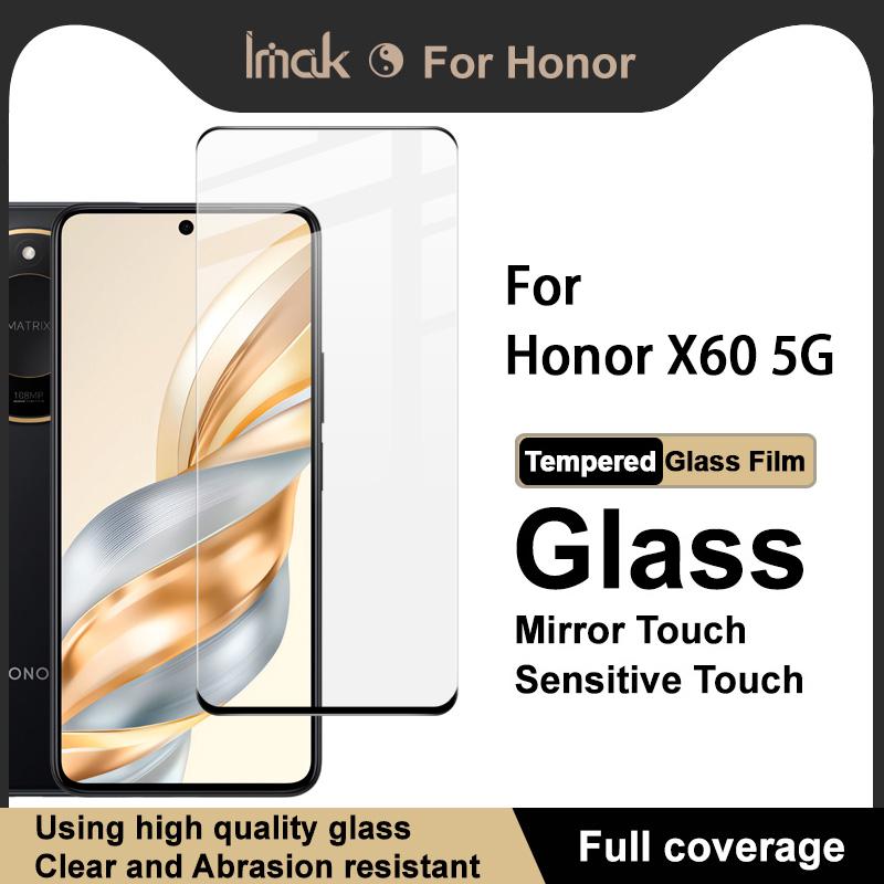 

Для Honor X60 5G Glass IMAK Full Coverage Tempered Glass Film Pro+ Series Honor X60 5G