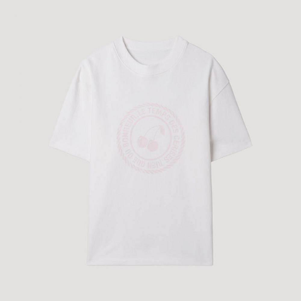 She S miSS Cherry overSized ShorT Sleeve T ShirT SwjTSp12090 Ow