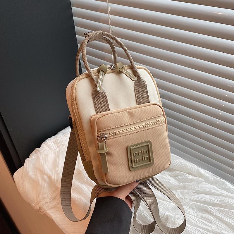

New Fashion Crossbody Shoulder Small Bag Multifunctional Versatile Portable Backpack Travel Mobile Phone Key Bag хаки