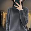 Women's High Neck Loose Knit Pullover for Autumn/Winter - Thick Raglan Sleeve Sweater Top