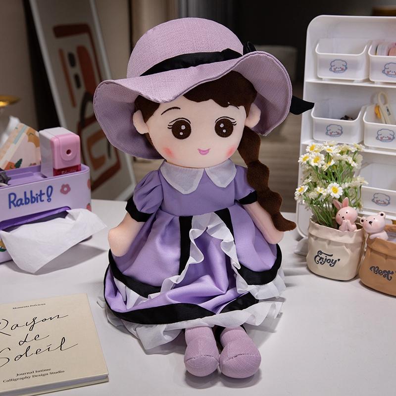 Kawaii Plush Girl Dolls Soft Stuffed Dolls Lovely Plush Toys Girl Toys Kids Birthday Valentine Gift