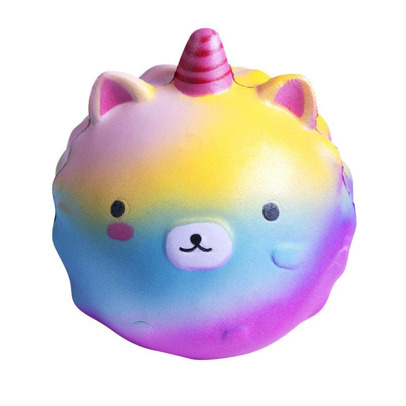 

Чудовий милий Galaxy Unicorn Bear Squishy Slow Rising Charms Soft Squeeze Toy