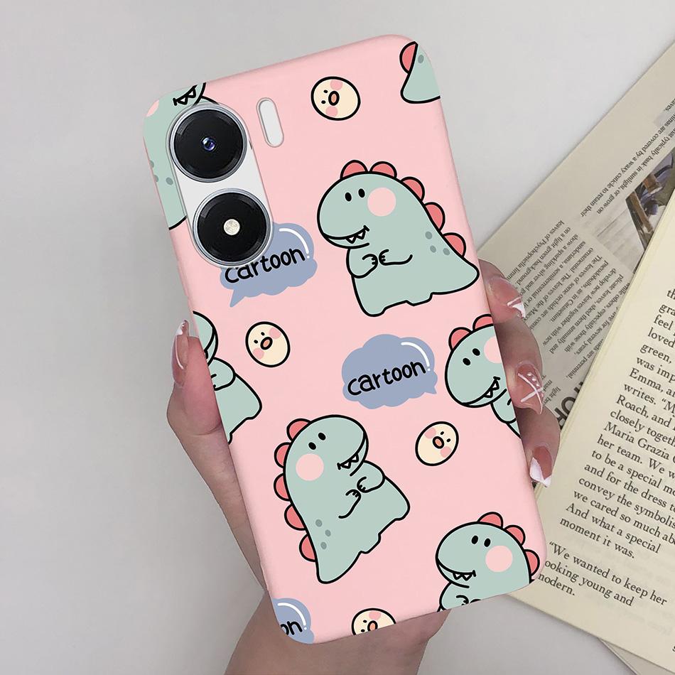 Phone Case For Vivo Y02S Case V2203 Bumper Soft Silicone Back Cover for Vivo Y16 Funda Butterfly Case for VivoY02S Y 02S Y 16